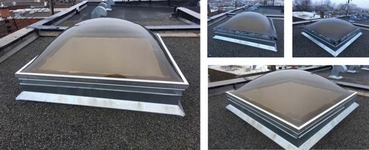 Installation de puits de lumière Montréal